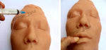 Face Head Injection Surgery Suture Soft Silicone Training Model