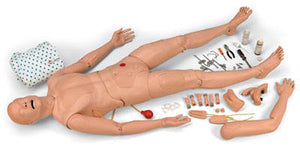 Nursing Training Manikin Deluxe & VitalSim Capable